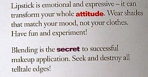 Lipstick is emotional and expressive -- it can transform your whole attitude