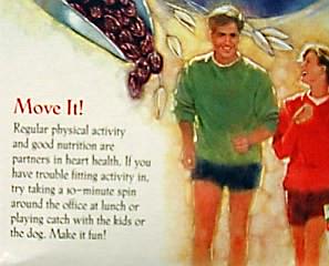 Move It! Regular physical activity and good nutrition are partners in heart health