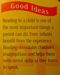 Reading to a child is one of the most important things a parent can do